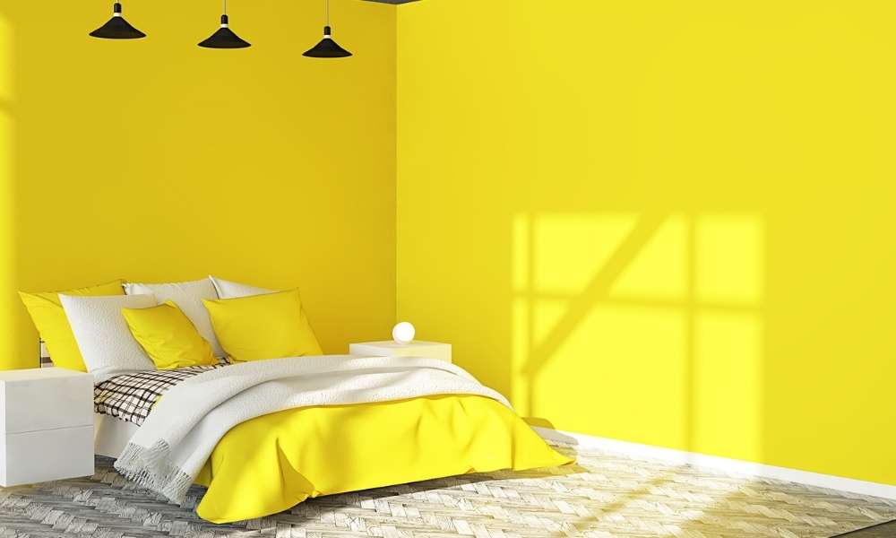 MAKE IT BOHO  Yellow Bedroom