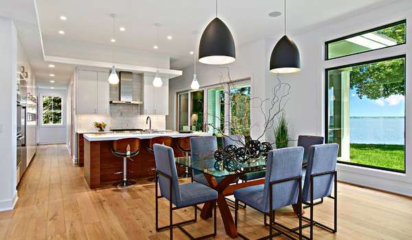Add the right focus with pendant lights