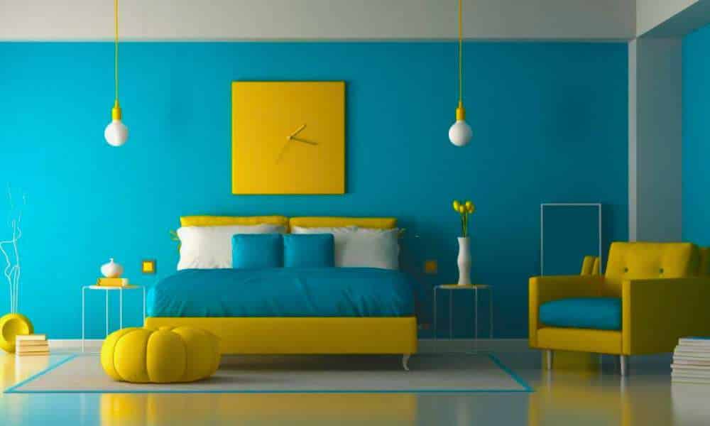 Blue And Yellow Bedroom Ideas