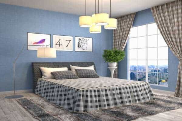 Complimentary Colors To Consider For Modern Royal Blue Bedroom