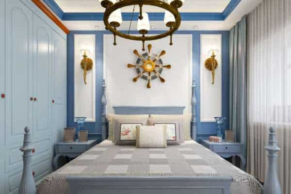 Importance Of Lighting In Modern Royal Blue Bedroom Design