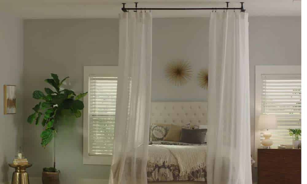 How To Hang Curtain From Ceiling